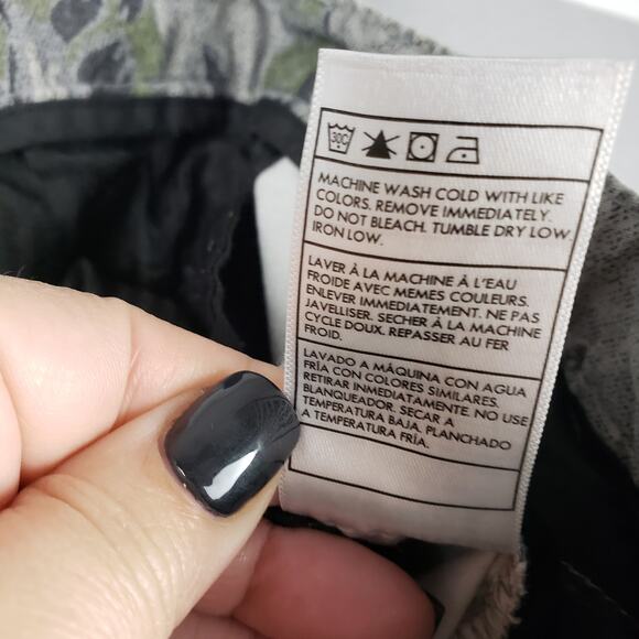 Hurley Men's Size 34 Urban Camoflauge Slim Jeans Green Camo Urban Grunge Alt - Picture 11 of 11